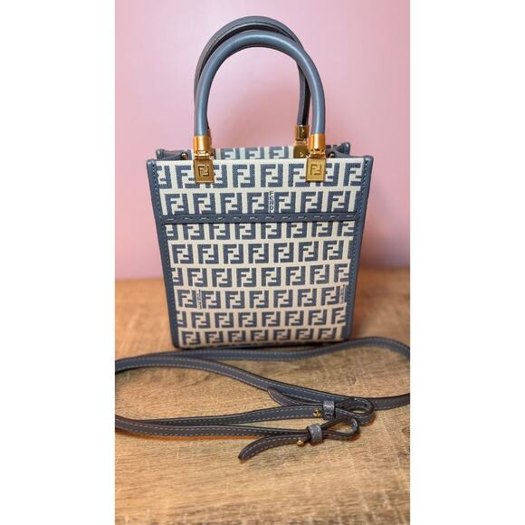 Fendi Handbags - Fendi Jacquard Crossbody Bag